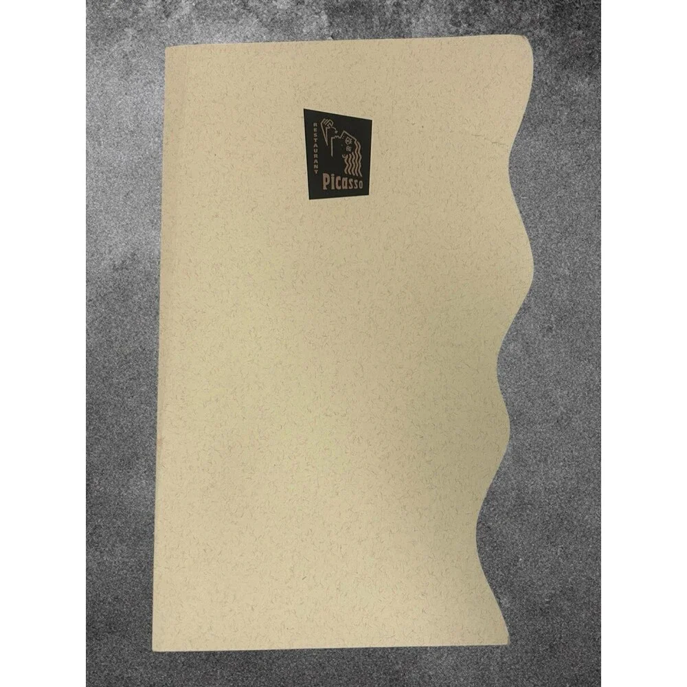 Vintage Resturant Picasso Menu - Bellagio - Very Rare - Original - Las Vegas